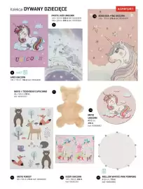 Komfort gazetka Strona 67: KIDDY UNICORN €269,00, Mellow Whites Pink Pompons €179,00