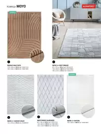 Komfort gazetka Strona 81: MOYO 21 NATURE €399,00, MOYO BEIGE DAIMONDS €169,00