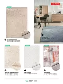 Komfort gazetka Strona 83: Jacquard Premium Ivory 3D €329,00, SWING TERRA €179,00