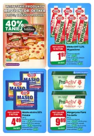 Dino gazetka tydzień 41 Strona 4: Margaryna Flora Pro Activ €9,89, Masło ekstra bez dodatków Polskie €4,49