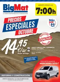 Catálogo BigMat Página 1: Suelo vinilico spc elemental roble alicante €14,95