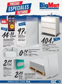 Catálogo BigMat Página 3: Ceys montack turbo blanco €14,30, Mueble baño blanco 60 cm €140,00