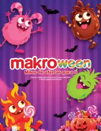 Catálogo Makro Página 1: = makroween Miles de ofertas para ti Ofertas válidas del 02 al 23 de Octubre del 2023 o hasta