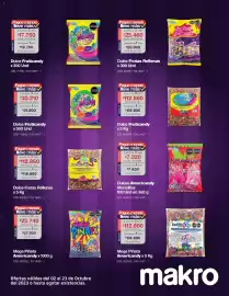 Catálogo Makro Página 4: Dulces Americandy Moraditas €7.220,00, Ameriendia Dulce Fruticandy €112.860,00