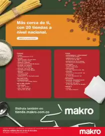 Catálogo Makro Página 8: Más cerca de ti, con 20 tiendas a nivel nacional. Makro es para todos CENTRO • TUNJA Av