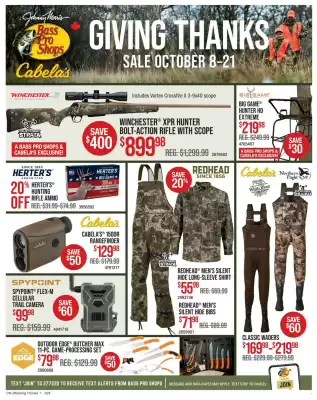 Bass Pro (valid until 21-10)