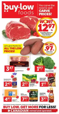Buy-Low Foods flyer (valid until 14-10)