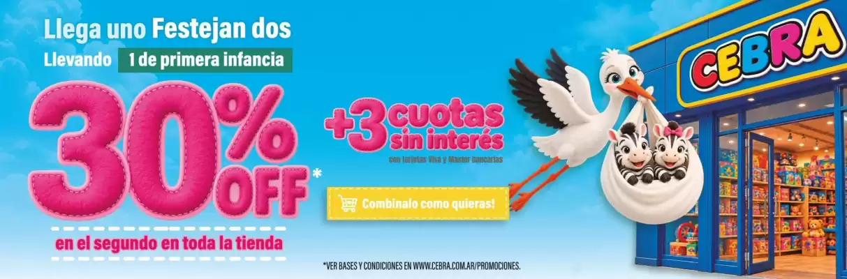 Juguetería Cebra (válido hasta 30-10)