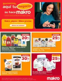 Catálogo Makro Página 1: Portafolio de Limpieza Blancox, Mayonesas, Aderezos y Salsas Marcas Hellmann's - Fruco