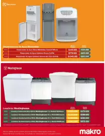 Catálogo Makro Página 16: Electrolux dispensador de agua mesa eqcp02t0musw €329.900,00