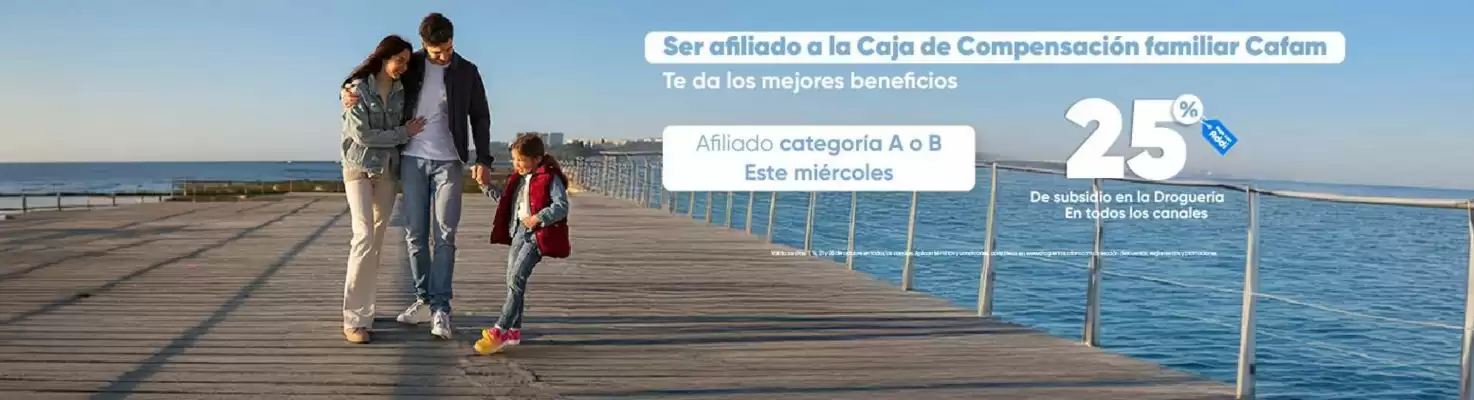 Cafam (válido hasta 31-10)