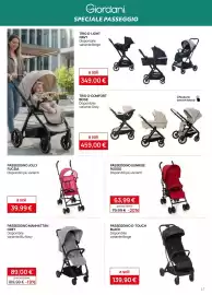 Volantino Prenatal Pagina 17: TRIO G-COMFORT BEIGE €459,00, Passeggino G-Touch Black €139,90