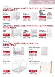 Volantino Prenatal Pagina 23: Bagnetto cassettiera mon amour bianco €269,00