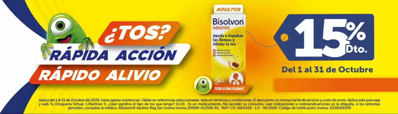Droguería La Botica (válido hasta 2-11)