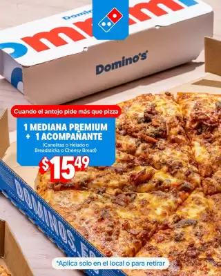 Domino's Pizza (válido hasta 2-11)