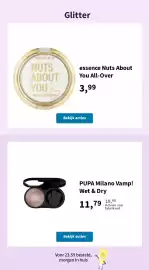 Plein.nl folder week 41 Pagina 23: Essence Nuts About You All-Over €3,99, PUPA Milano Vamp! Wet & Dry €11,79
