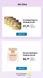 Plein.nl folder week 41 Pagina 33: Narciso Rodriguez Poudree Eau de €86,49, Kneipp Sugar & Oil Body Scrub €37,89