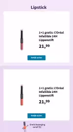 Plein.nl folder week 41 Pagina 6: L'Oréal Infallible 24H Lippenstift €21,99, L'Oréal Infallible 24H Lippenstift €21,99