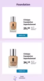 Plein.nl folder week 41 Pagina 8: Clinique Foundation Superbalanced €29,89, Clinique Foundation Superbalanced €34,19