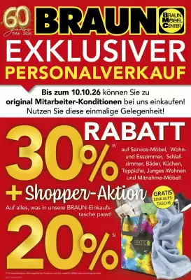 Möbel Braun (gültig bis 10-10)
