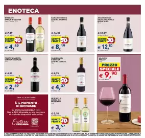 Volantino Esselunga Pagina 13: Barbaresco DOCG Cantina Vignaioli €8,19, Amarone della Valpolicella DOCG Rocca Alata €12,80