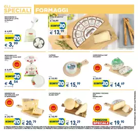 Volantino Esselunga Pagina 15: Caprino Alta Langa* €15,99, Mozzarella di gioia del colle dop gioiella €4,54