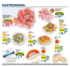 Volantino Esselunga Pagina 19: Prosciutto crudo nazionale stagionato Gallina Mario €29,90