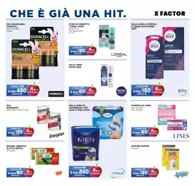 Volantino Esselunga Pagina 27: Pile Energizer €120,00, Intervallo Lines Velo €20,00