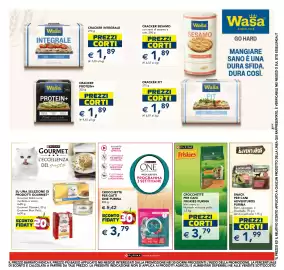 Volantino Esselunga Pagina 29: Wasa cracker integrale €1,89, Waśa Protein+ €1,89