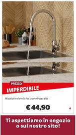 Volantino Bricocenter Pagina 32: Miscelatore lavello loa cromo bocca alta €44,90