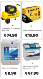 Volantino Bricocenter Pagina 17: Batteria auto varta blue dynamic c22 €67,90, AdBlue 10 litri blue power €8,90