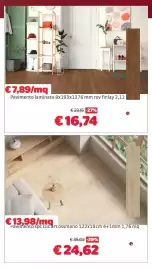 Volantino Bricocenter Pagina 30: Pavimento spc clic art ossmano €24,62, Pavimento laminato rov finlay €16,74