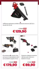 Volantino Bricocenter Pagina 7: Potatore a batteria sterwins €89,90