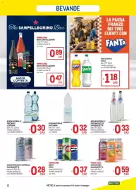 Volantino Metro Pagina 13: Bibite Pepsi €0,37, Acqua naturale Sant'Anna €0,32