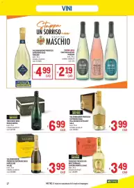 Volantino Metro Pagina 17: Trentodoc Brut Rocca Savina €6,99, Prosecco Treviso Doc Brut Cornaro €3,49