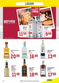 Volantino Metro Pagina 21: Jack Daniel's Old No.7 Brand Whiskey €18,99, Tequila Reposado Altos €20,99