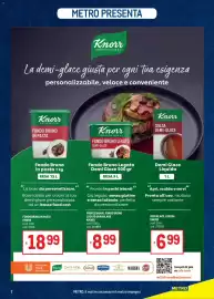 Volantino Metro Pagina 7: 7 METRO PRESENTA Knorr PROFESSIONAL La demi-glace giusta per ogni tua esigenza personalizzabile