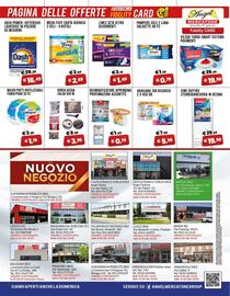 Volantino Angel Mercatone Pagina 12: Lines Seta ultra €1,49, Pampers salviette €0,79