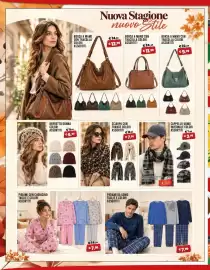Volantino Angel Mercatone Pagina 4: Cappello uomo invernale colori assortiti €3,99, Sciarpa con frange colori assortiti €7,99