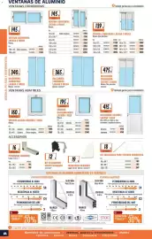 Catálogo Obramat Página 16: Ventana corredera lacada 2 hojas €145,00, Balconera corredera lacada 2 hojas €340,00