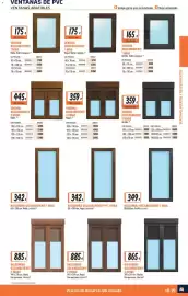 Catálogo Obramat Página 19: Ventana oscilobatiente 2 hojas €359,00, Balconera oscilobatiente pvc 1 hoja €342,00
