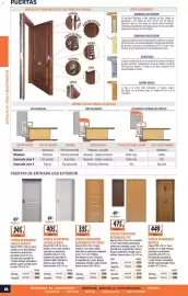 Catálogo Obramat Página 22: Andreu puerta residencial recubierta pvc €475,00, Puerta residencial recubierta pvc roble €335,00