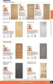 Catálogo Obramat Página 25: UniarTE puerta vt5 melamina roble €119,00, Bm barnar puerta roble p €66,00