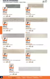 Catálogo Obramat Página 34: Artana Blanco €12,95, Harwood Argent €13,95