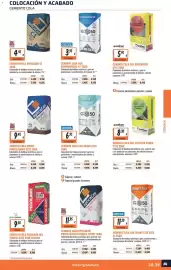 Catálogo Obramat Página 39: Gecol cemento cola g50 convencional c1 €3,95, Gecol cemento cola g50 smart c2te €6,95