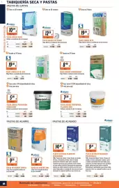 Catálogo Obramat Página 4: Placo pasta juntas pr hydro €12,26, Placostic plaste en polvo renovación €14,89