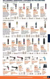Catálogo Obramat Página 49: Espuma de poliuretano €4,10, Bostik espuma de poliuretano €6,90