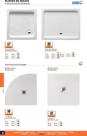 Catálogo Obramat Página 56: Roca rectangular €88,00, Cuadrado €85,00
