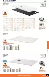 Catálogo Obramat Página 57: Plato de ducha válvula oculta €159,00, Roca rectangular roca €195,00