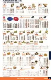 Catálogo Obramat Página 59: Codo 90º Roscar Hembra €1,80, Manguito reducido €1,60